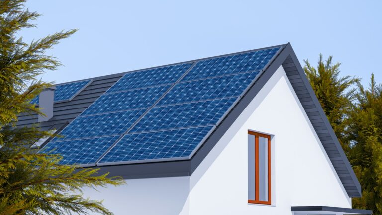 house solar panel